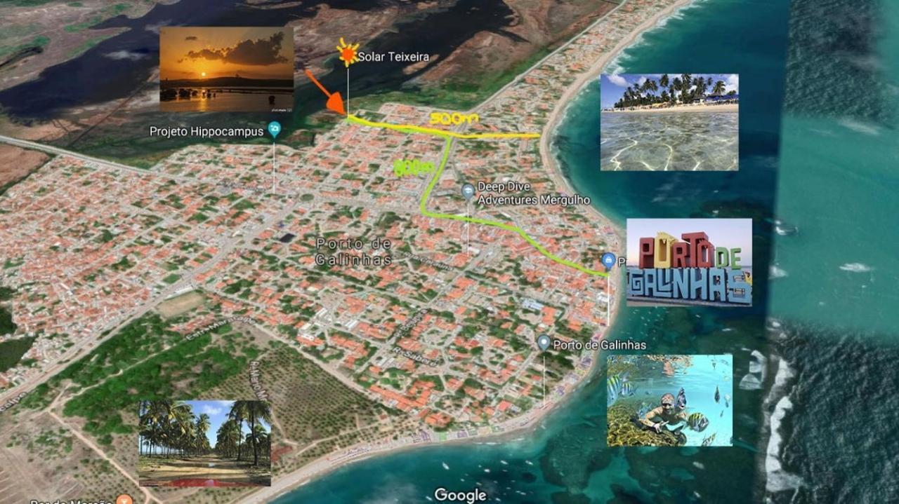 Готель Solar Teixeira Flats Порту-ді-Галіняс Екстер'єр фото